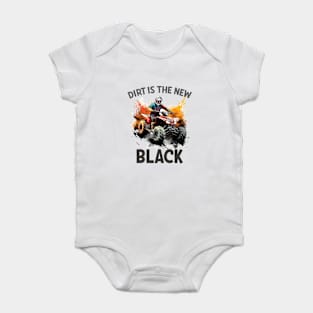 Quad Biking Dirt Is The New Black Baby Bodysuit